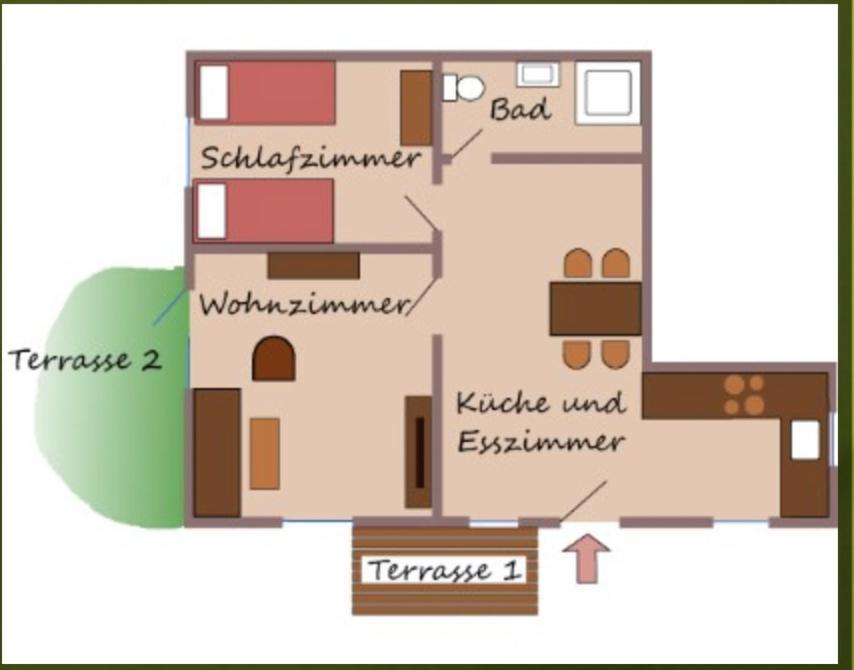 Ferienwohnung Suedliche Weinstrasse Zwischen Wald Und Reben Klingenmünster Екстериор снимка